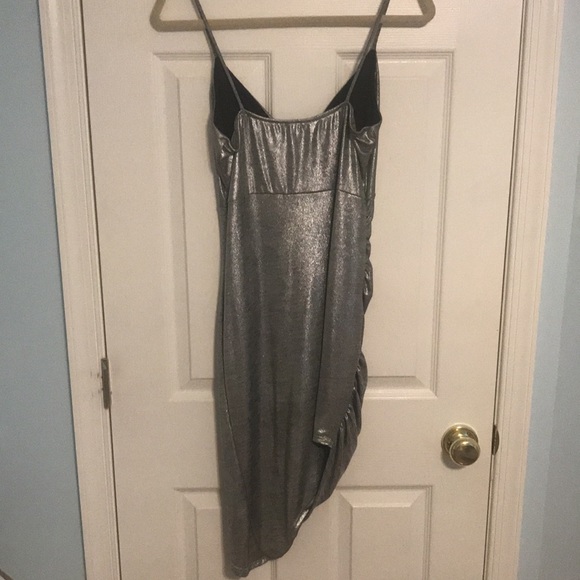 Shimmer Gray Dress - Picture 5 of 5